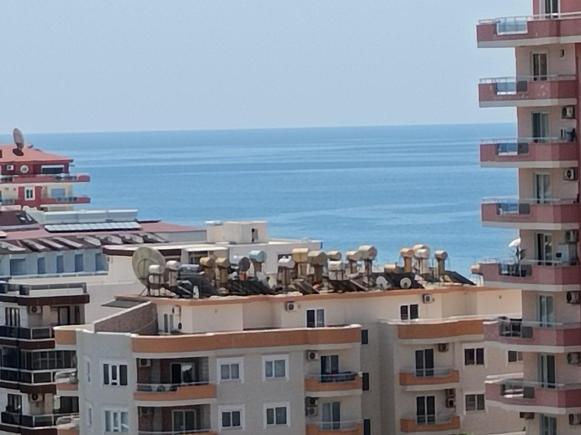 Cozy Sea View Next To The Beach, In The Mid Of The Market, Saturday Bazar, Restaurants & Bars Etc, Alanya Mahmutlar!アパートメント エクステリア 写真